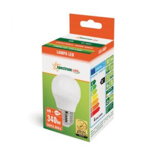 4W E27 LED lemputė BULB WW