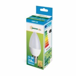 4W E14 LED lemputė CANDLE CW