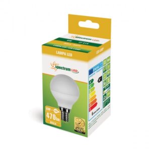 6W E14 LED lemputė BULB NW