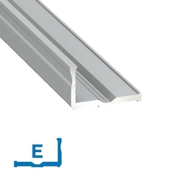 Paviršinis LED profilis E