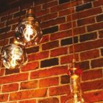 5W E27 LED lemputė Vintage Globo Bumped Gold 2