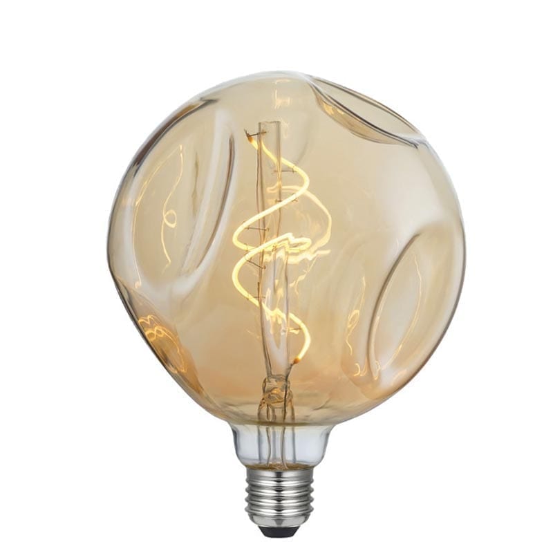 5W E27 LED lemputė Vintage Globo Bumped Gold