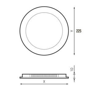 18W LED panelė BRENO II