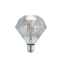 4W E27 LED Lemputė Diamond Grey