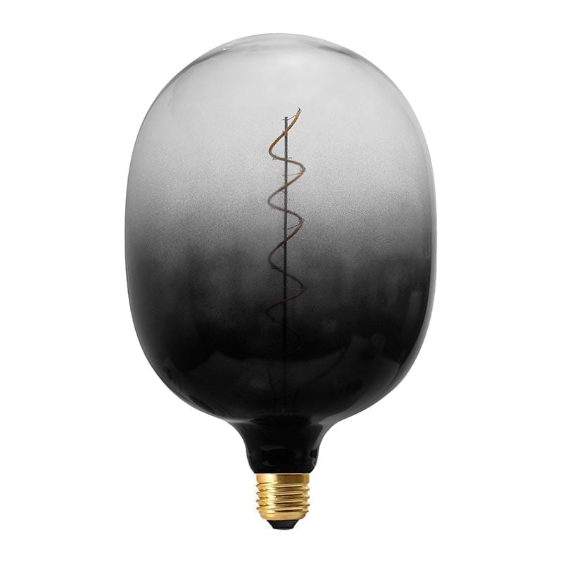 Vintažinė LED lemputė Coriandoli Deep Black Egg