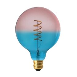 Vintažinė LED lemputė Coriandoli Blue Pink G125