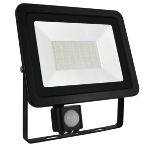 50W LED prožektorius NOCTIS2 SENS juodas