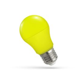 5W E27 LED lemputė GLS geltona
