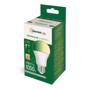 12W E27 LED lemputė GLS DIM