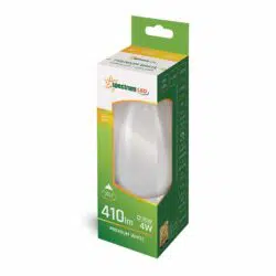 4W E14 LED lemputė COG CANDLE 4000K, neutrali balta