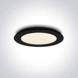 12W Juoda LED panelė 3000K