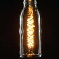 Dekoratyvinė LED lemputė Bottle skaidri
