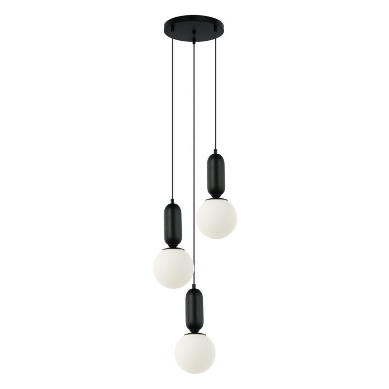 Hanging lamp Aldeva ⌀40 black