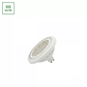 12W 4000K GU10 LED lemputė AR111 B 20°, neutrali balta