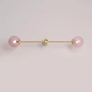 Šviestuvas Pink Pearl L žalvaris