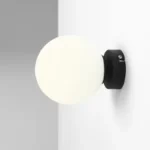 Sieninis šviestuvas Ball S juodas