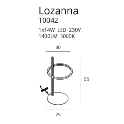 Stalinis šviestuvas LOZANNA T0042