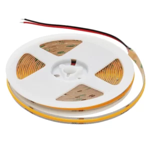 12W 24V 3000K COB480 LED juosta Lemlux, šiltai balta