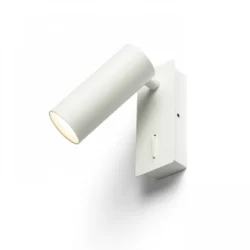 Sieninis LED šviestuvas Tapio SQ, baltas