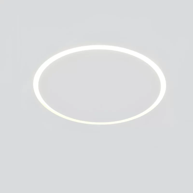 Berėmis užglaistomas šviestuvas Circle 1/2 ⌀60 cm