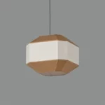 Pakabinamas šviestuvas Bauhaus 45 Smėlinis