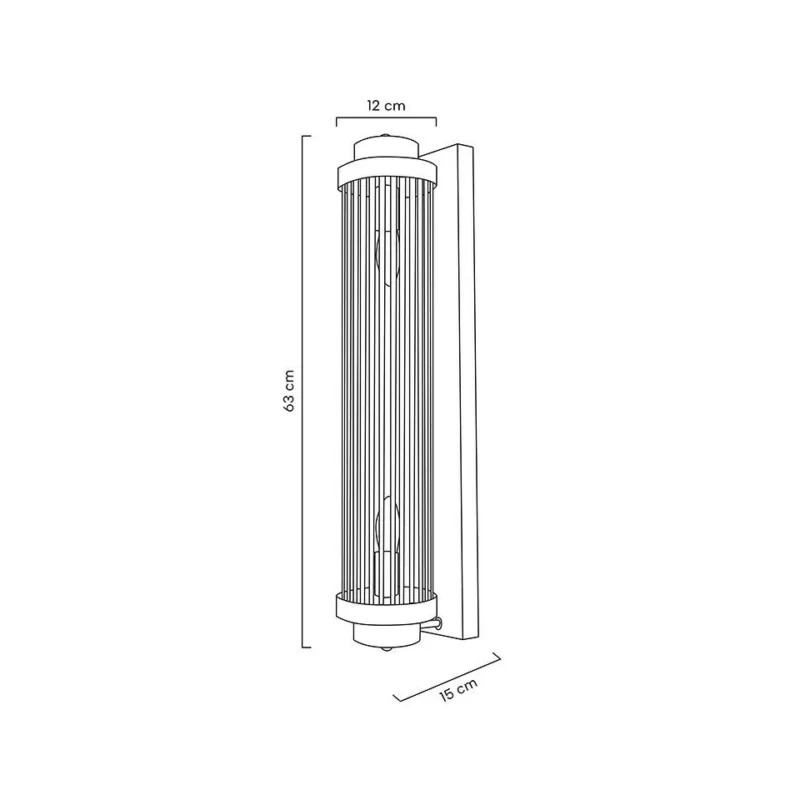 Sieninis šviestuvas Column 60 MSE010100265