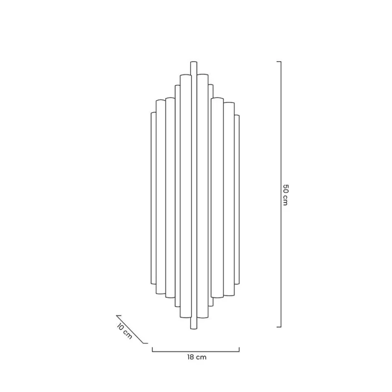 Sieninis šviestuvas HARMONIC MSE010400217