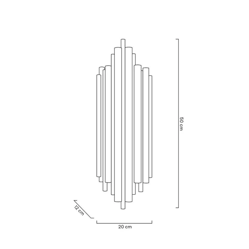 Sieninis šviestuvas HARMONIC MSE010100304