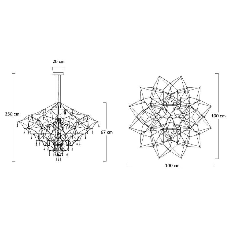 Pakabinamas šviestuvas CONSTELATION MSE1501100127