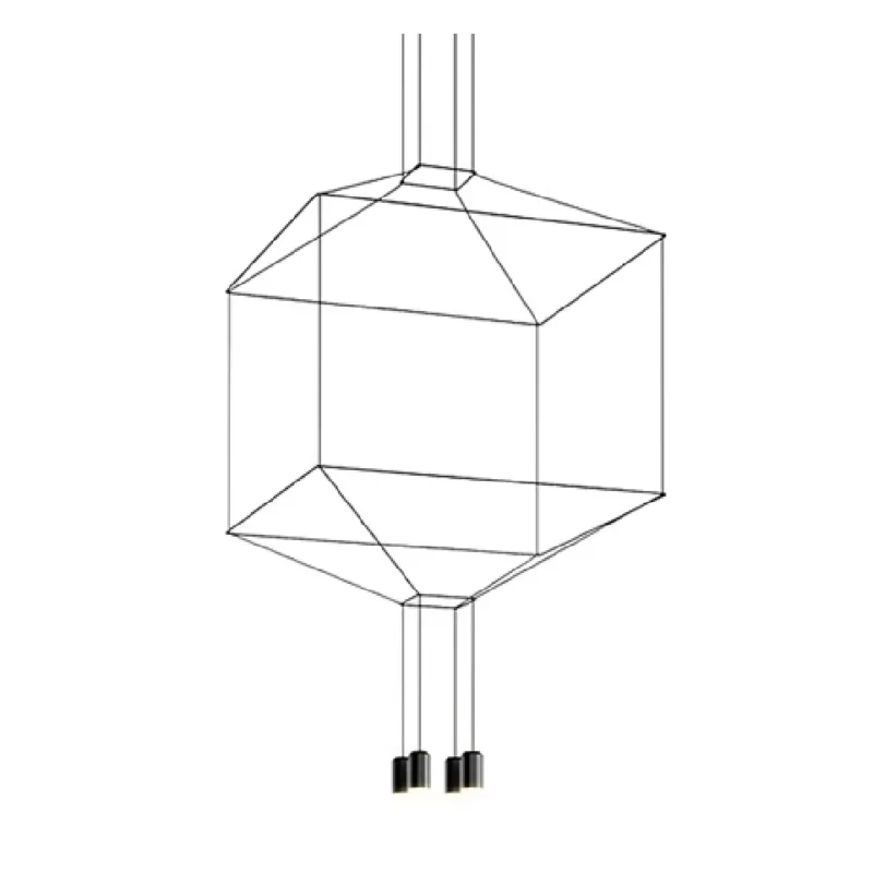 Pakabinamas šviestuvas FLUSSO 4 91906