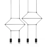 Pakabinamas šviestuvas FLUSSO LINE 4 JD0032-4P