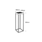 2.2W Pastatomas lauko šviestuvas su saulės baterija 67520A/B/W IP65 3000K DIMM