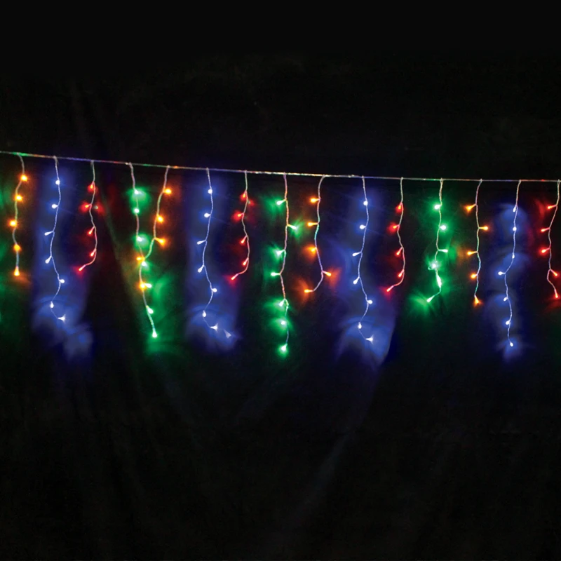 X08144322 LED Girlianda ICICLE LIGHT, RGB, 300x60cm, IP44, 3M