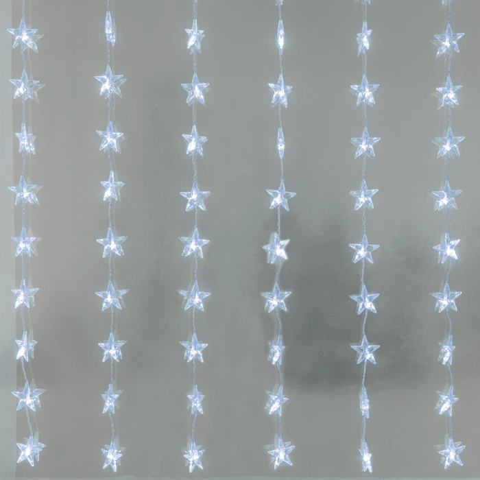 LED Girlianda CURTAIN LIGHTS, 6000K, IP44, 5M