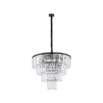 Pakabinamas šviestuvas CRISTAL BLACK L 7614