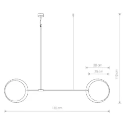 Pakabinamas šviestuvas MINIMAL 9375