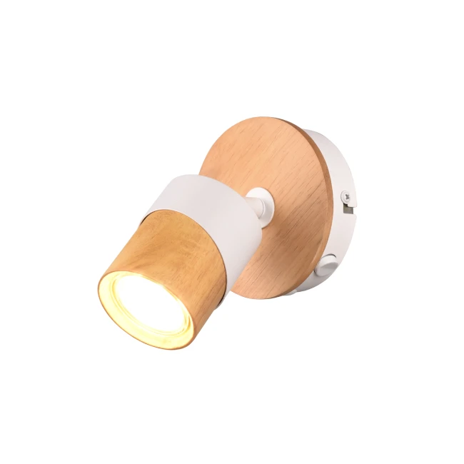 Sieninis kryptinis LED šviestuvas ARUNI, Baltas, 801170131