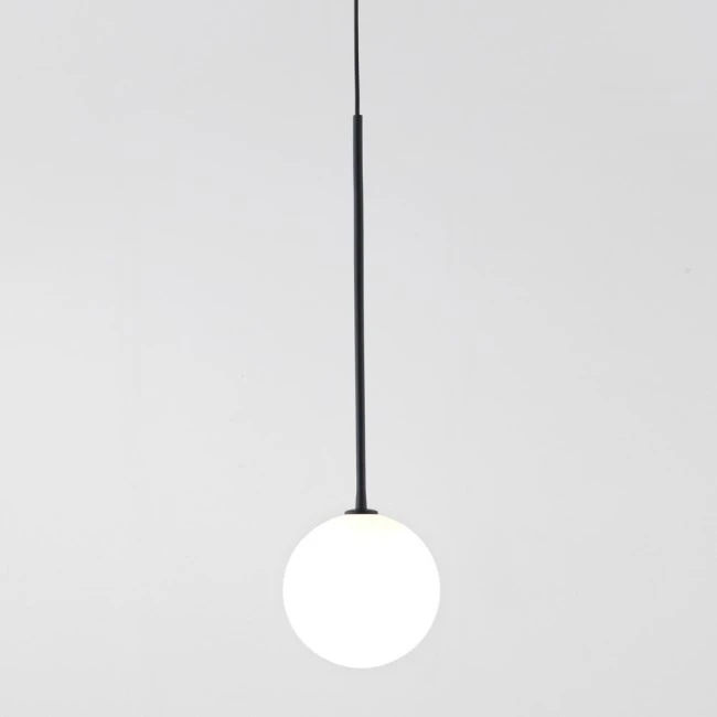 Pakabinamas LED šviestuvas BALL, Juodas, C1215/NEG