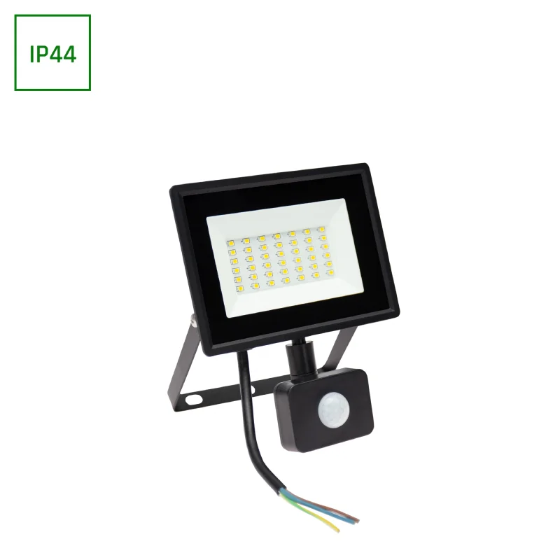 10W LED prožektorius Noctis Lux 3 Sens juodas, šaltai balta