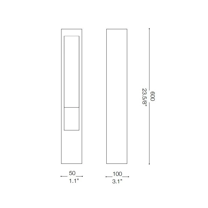 Pastatomas šviestuvas MERCURIO PT1 IP44 114347