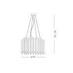 Pakabinamas šviestuvas PAN SP5 208817