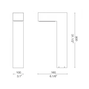 Pastatomas šviestuvas SIRIO PT2 Big IP44 115108