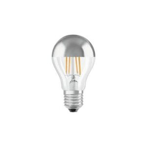 7W E27 Dekoratyvinė LED lemputė Cupola sidabrinė
