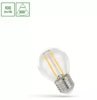 1W 4000K E27 LED lemputė COG