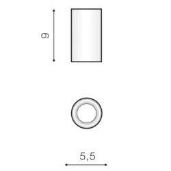 Lubinis šviestuvas Conyon 15W CCT Switch AZ6027