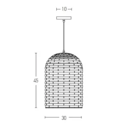 Pakabinamas šviestuvas Pan P0585