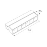 6W magnetinis šviestuvas Linear Zigbee M0003Z